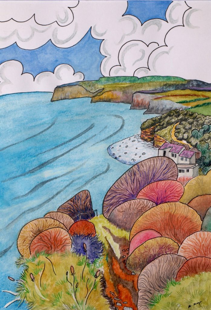 Coastal Path above Col-huw Point, Llantwit Major