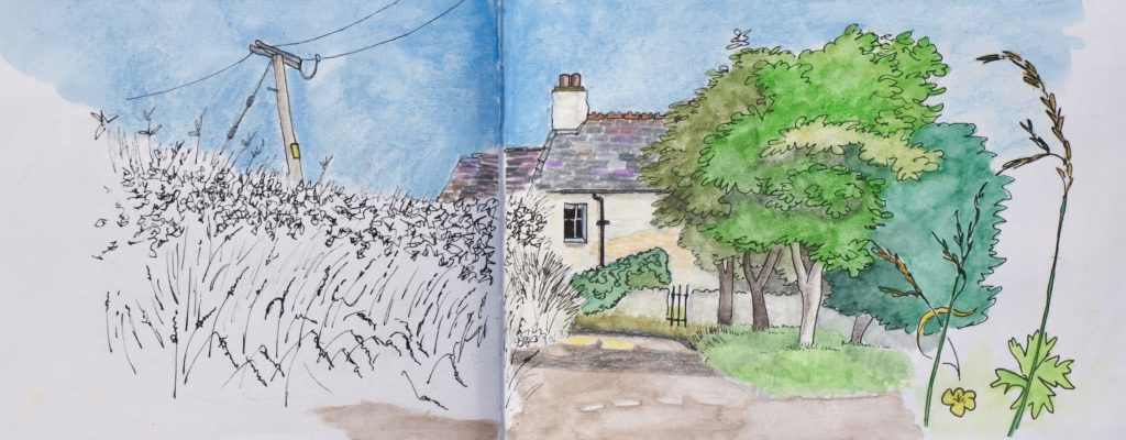 Sketch of Monknash, Llantwit Major